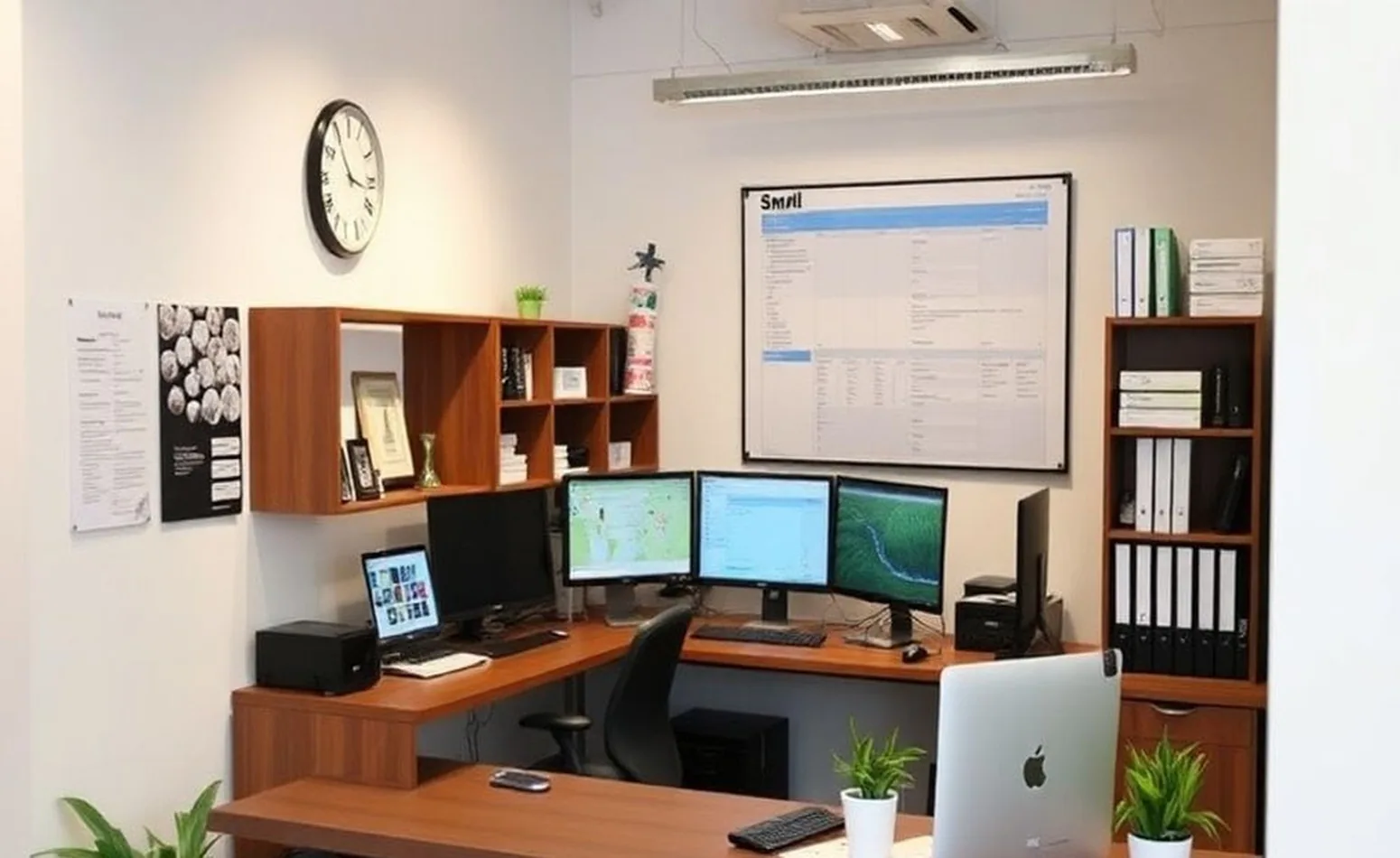 Small business sales system setup